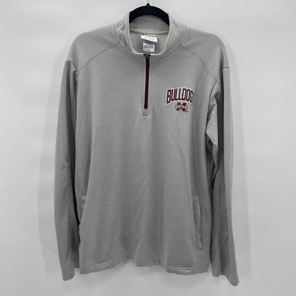 Champion 1/4 Zip Long Sleeve Pullover Men’s Size L
